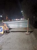 В Курске на Волокно идут работы по восстановлению обрушившегося тротуара
