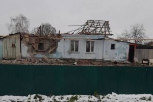 В результате обстрела Белгородской области разрушен частный дом