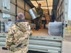 Из Курской области мобилизованным передали очередную партию необходимых вещей