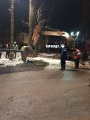 В Курске произошло повреждение на водопроводной сети на улице Блинова 