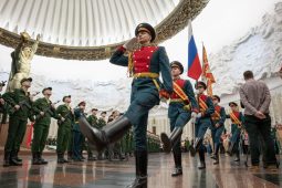Курские новобранцы приняли присягу в Музее Победы в Москве