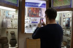 В курском музее археологии внедрили технологию дополненной реальности