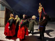 В Курской области ярко встречают Рождество