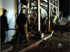 В Курской области пожар уничтожил 20 кубометров семян подсолнечника
