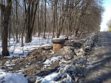 В Курске до весны перекрыли движение на участке улицы Парк Солянка