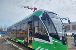 В Курске временно временно изменили маршрут трамвая №1