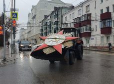 В Курске отреставрируют макет Ордена Отечественной войны с крыши гастронома