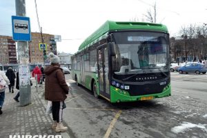 В Курске из-за пробок задерживается общественный транспорт