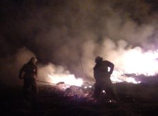 В Курской области 27 марта выгорело 900 квадратных метров сухой травы