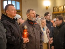 Роман Старовойт принял участие в праздничном богослужении в храме святителя Иоанна Златоуста в ДНР