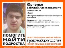 В Курске ищут пропавшего 15-летнего Василия Юрченко