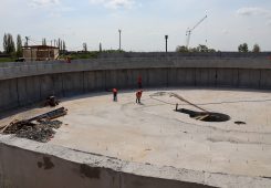 В Курске продолжается реконструкция очистных сооружений