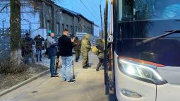 Мобилизованные из Курской области приехали в отпуск из зоны СВО
