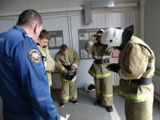 В Курской области прошел практико-ориентированный сбор дружин юных пожарных