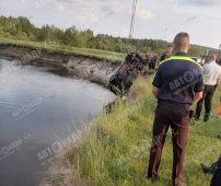 В Курской области два человека погибли в упавшей в реку Псёл «Ниве»
