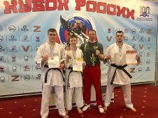 Курские каратисты завоевали три медали на Кубке России