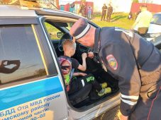 В Курской области сотрудники Госавтоинспекции нашли пропавшего 9-летнего мальчика