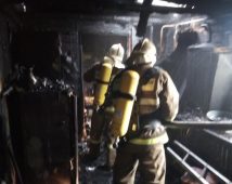 В Курской области в Суджанском районе сгорел жилой дом