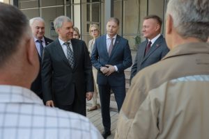 Политолог прокомментировал визит Вячеслава Володина в Курскую область