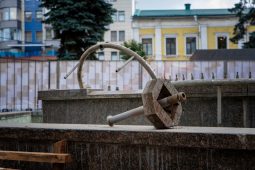 В Курске выполнили пробный запуск фонтана на улице Ленина