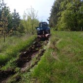 В Курской области продолжается работа по противопожарному обустройству лесов