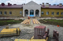 В Суджанском районе Курской области продолжается строительство соцобъектов