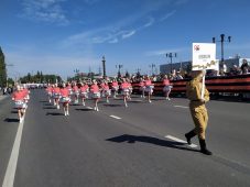 В Курске состоялся марш-парад духовых оркестров «Мелодии Победы»