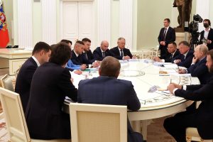 Президент оценил работу курских строителей