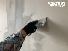 В Курске ремонтируют жилье ветеранов Великой Отечественной войны