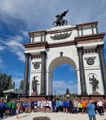 В Курске прошла городская легкоатлетическая эстафета