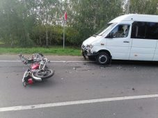 В Курской области погиб мотоциклист