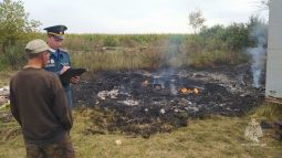 В Курской области продолжает действовать особый противопожарный режим