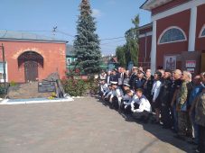 В Курске в церкви Архангела Михаила открыли памятный уголок в честь погибших военных моряков