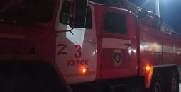 В Курске на улице Аэродромной загорелся автомобиль Volvo ХС 90
