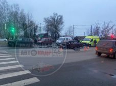 В Курске в ДТП на улице Ильича пострадал 76-летний пенсионер