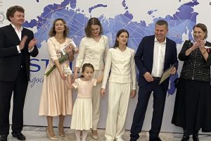 Семьи наградили в Кремле