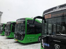 В Курске запустили новый электробусный маршрут 7Э