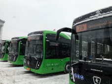 В Курске установлены ультрабыстрые зарядные станции для новых электробусов