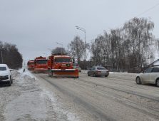 В Курске подготовили три площадки для складирования снега