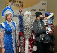 Курские волонтёры поздравляют семьи нуждающихся с праздником