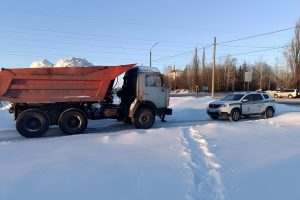 Снег убрали неправильно
