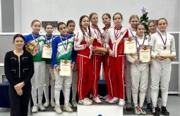 Курские рапиристки выиграли «Рождественский турнир» в Казани