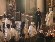 В Знаменском соборе Курска митрополит Герман совершил Великую вечерню
