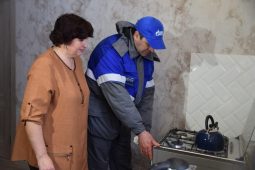 В Курчатове Курской области газифицировали новый микрорайон
