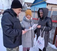 В Курской области работники избирательных комиссий обошли 365 тысяч домов