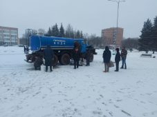 В Железногорске Курской области организовали подвоз воды