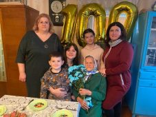 Жительница Курской области отметила вековой юбилей