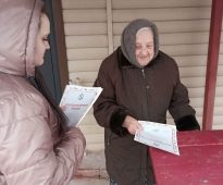 Одна из старейших жительниц Курской области проголосовала на выборах