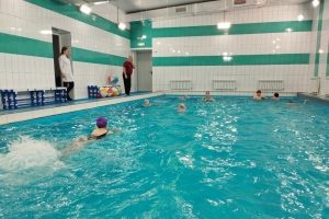 В Курской области в Солнечной школе после капремонта открыли бассейн