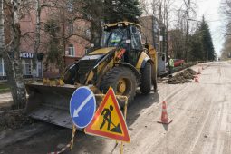 В Курске по нацпроекту ремонтируют четыре дорожных участка
